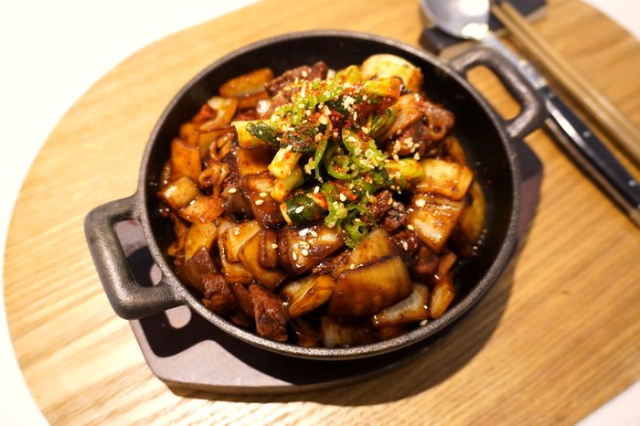 Chef's teppan jjapaghetti