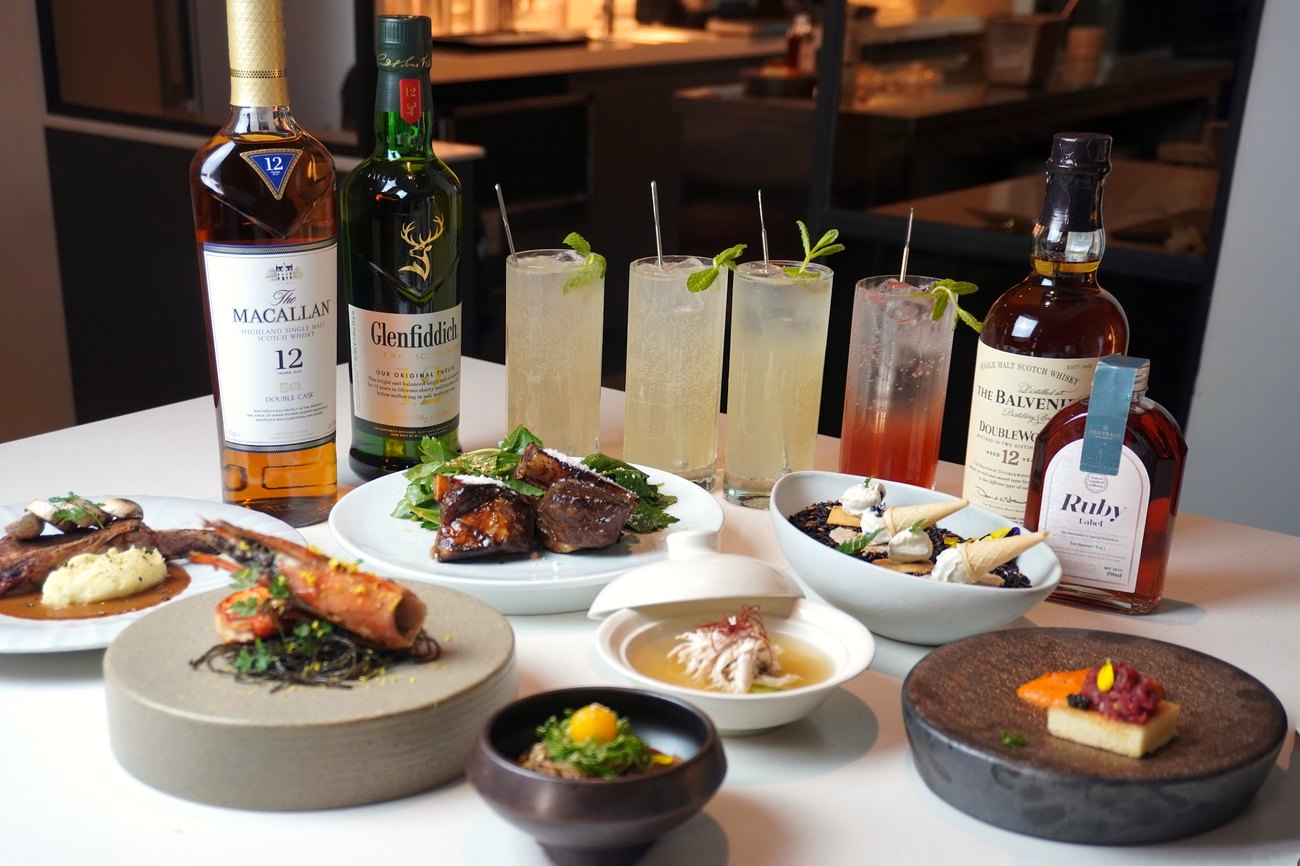 Whisky highballs and pairings at MIZI