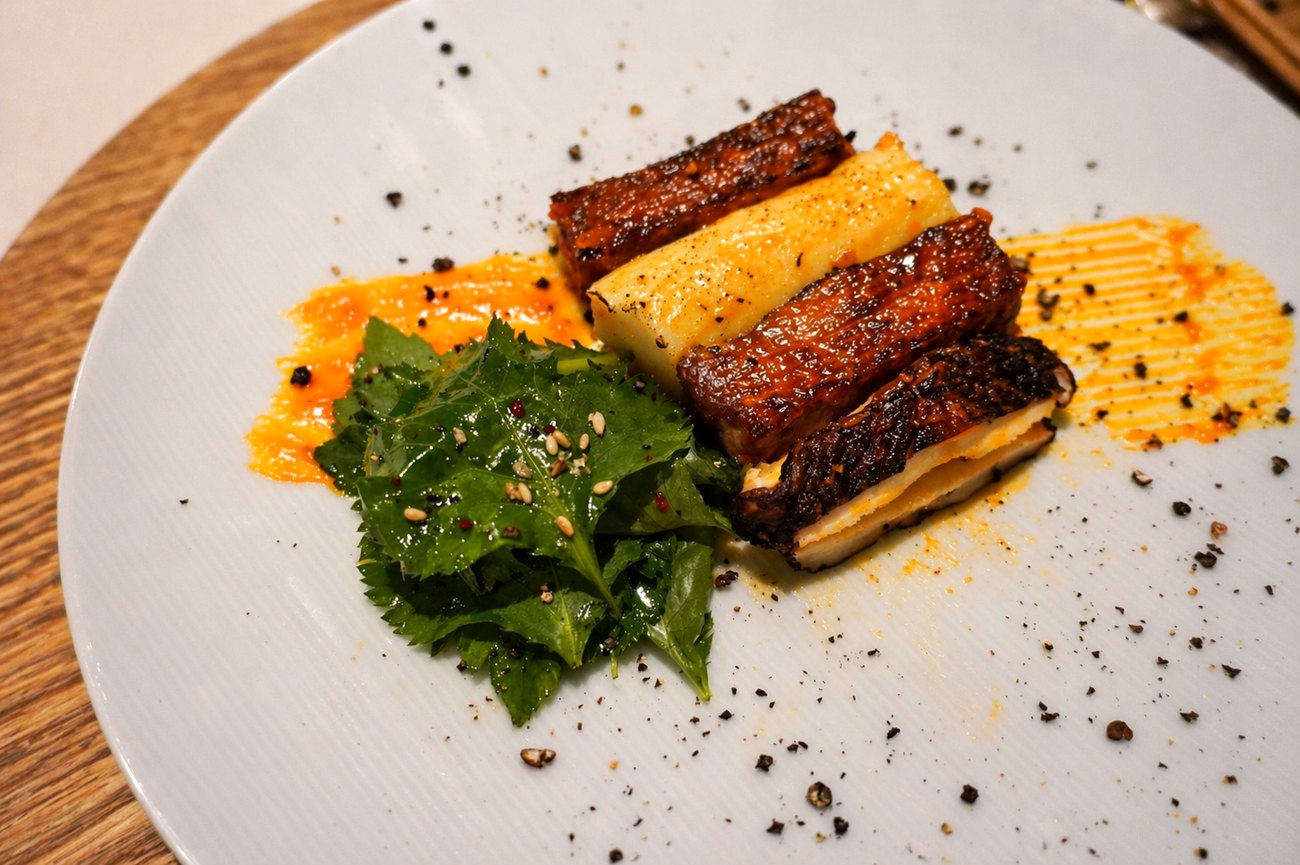 Hanwoo Korean beef course at MIZI